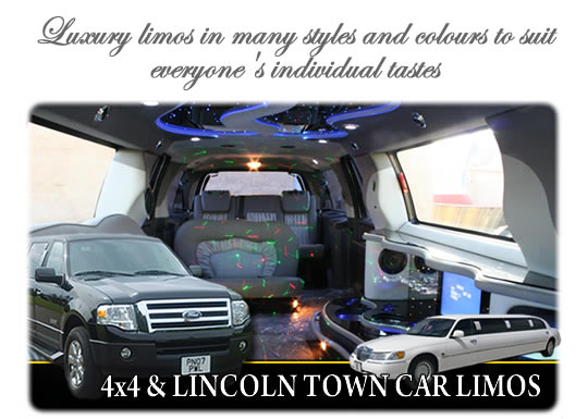4x4 limousine hire